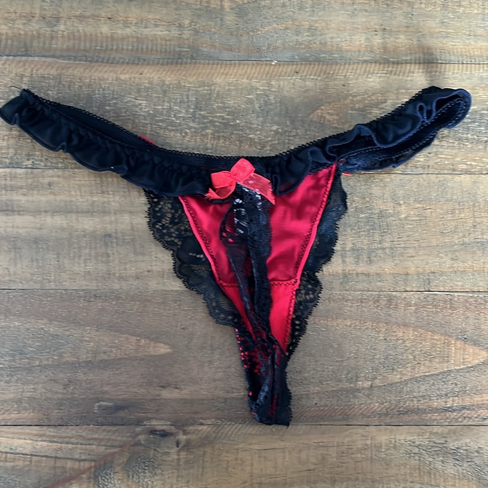 Sophie B. Lace Thong - Picture 2 of 5